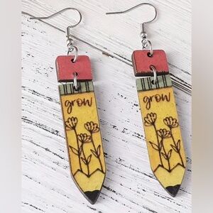 Pencil ✏️ Teachers Earrings Great Gift